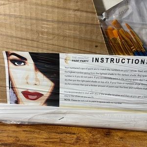 ♦️SOLD♦️Aaliyah DIY canvas & paint